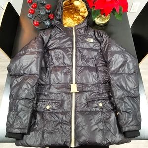 GIRLS NORTHFACE 550 PUFFER COAT